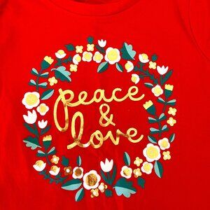 4 Winter Christmas Holiday Long-Sleeve Shirts (Girls) 4T